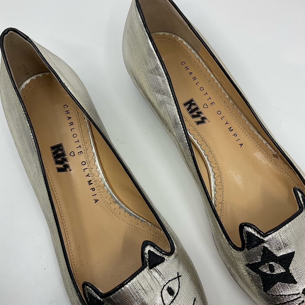 Charlotte Olympia x KISS Kiss Kitty Unplugged Flats - Picture 4 of 13